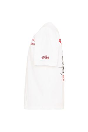 t-shirt in cotone bianco SAINT BARTH KIDS | PRL000102736L